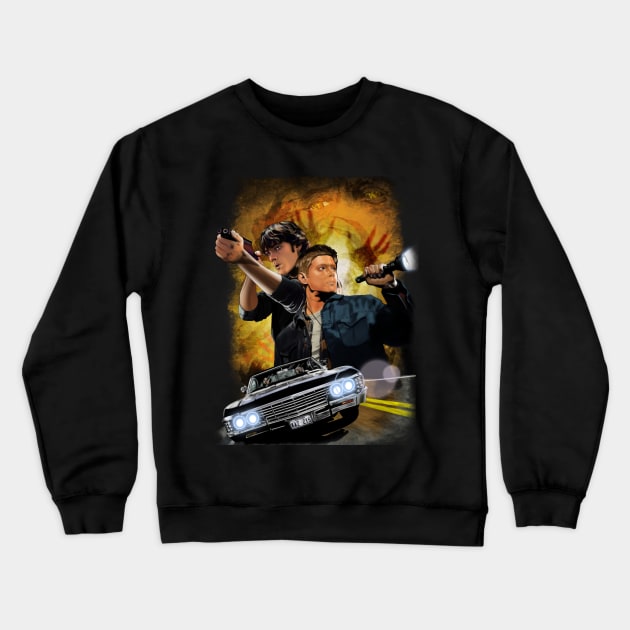 The Brothers Winchester Crewneck Sweatshirt by BMiller